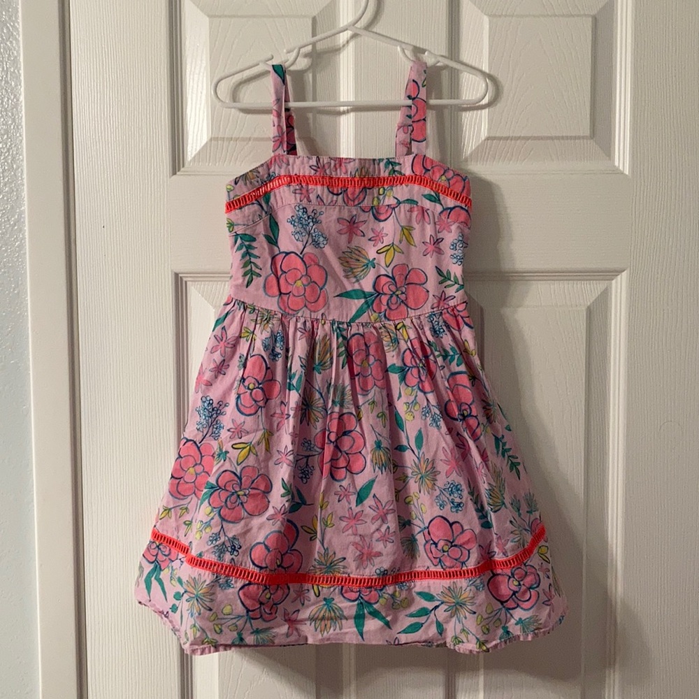 Pink Floral Dress